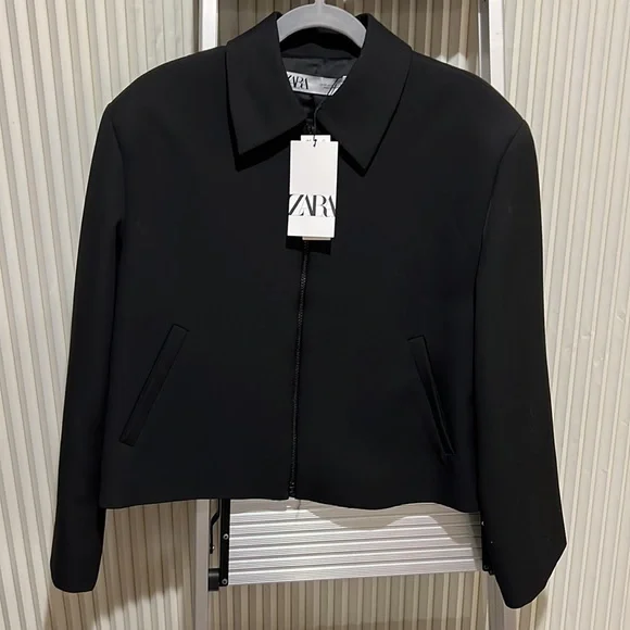 Zara Jackets Coats Zara Loose Cropped Blazer Poshmark